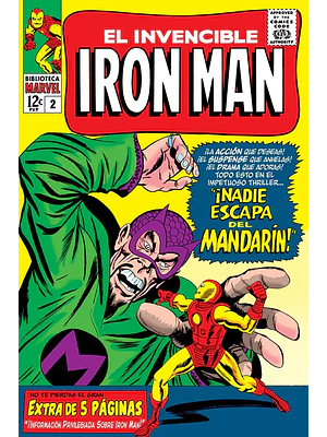 BIBLIOTECA MARVEL 17. EL INVENCIBLE IRON MAN 02 - PANINI ESPANA