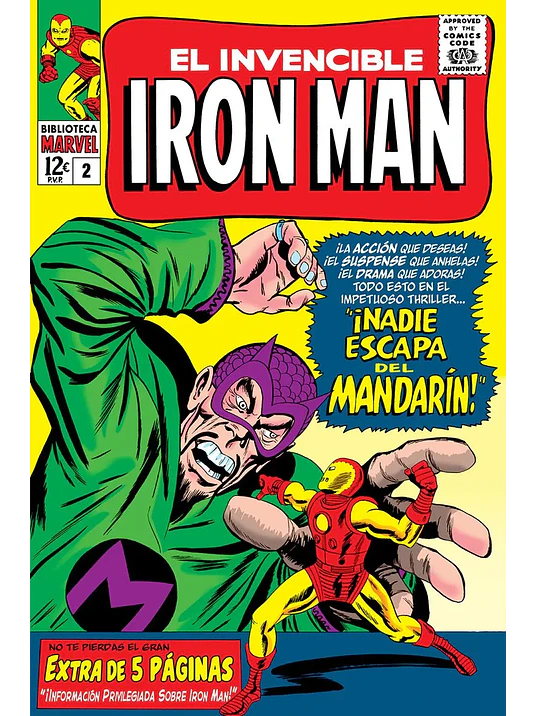 BIBLIOTECA MARVEL 17. EL INVENCIBLE IRON MAN 02 - PANINI ESPANA 1