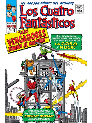 BIBLIOTECA MARVEL 14. LOS CUATRO FANTÁSTICOS 05 - PANINI ESPANA