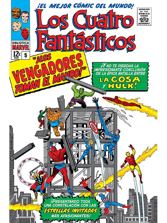 BIBLIOTECA MARVEL 14. LOS CUATRO FANTÁSTICOS 05 - PANINI ESPANA 1