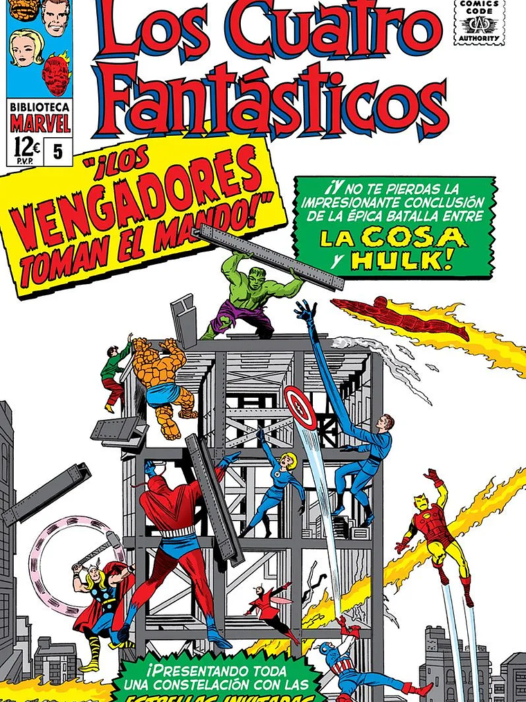 BIBLIOTECA MARVEL 14. LOS CUATRO FANTÁSTICOS 05 - PANINI ESPANA 1