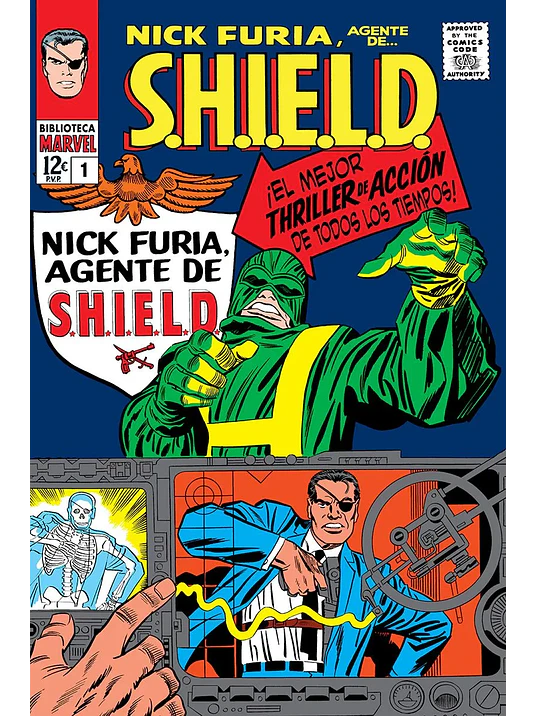 BIBLIOTECA MARVEL 35. NICK FURIA, AGENTE DE S.H.I.E.L.D. 01 - PANINI ESPANA 1