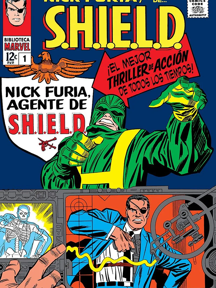 BIBLIOTECA MARVEL 35. NICK FURIA, AGENTE DE S.H.I.E.L.D. 01 - PANINI ESPANA 1