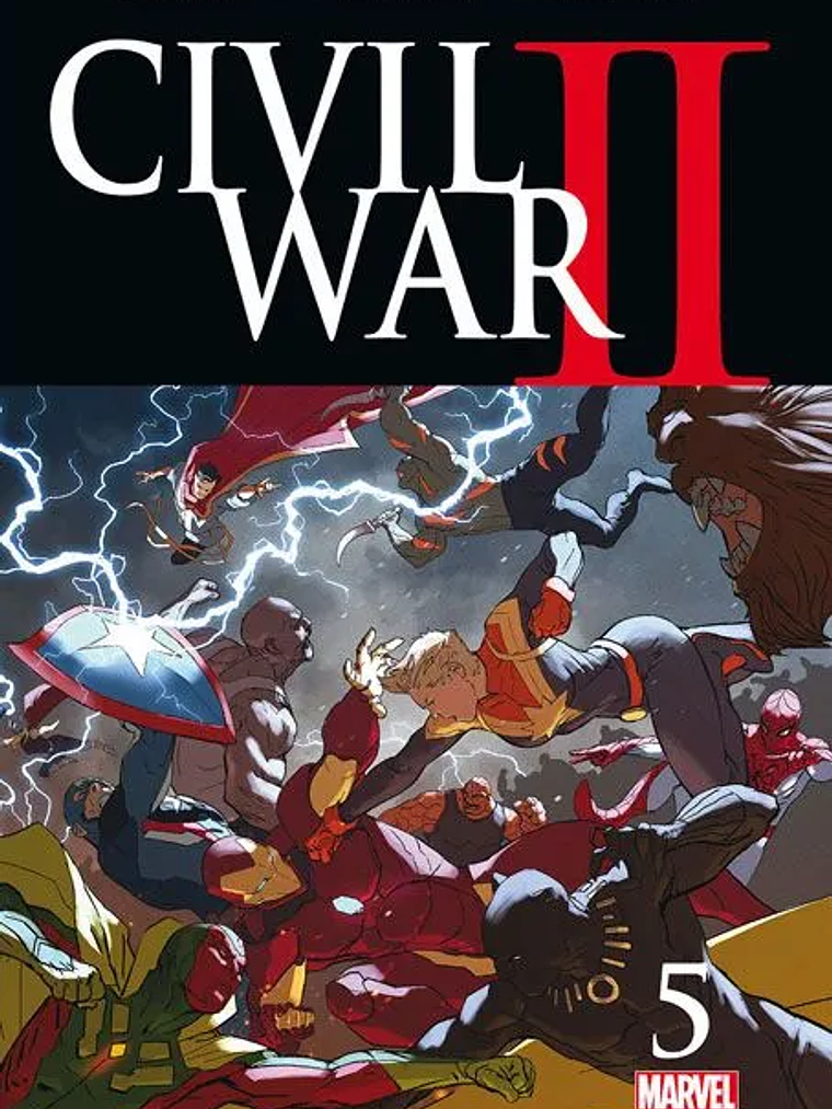 MS. MARVEL 05: CIVIL WAR II - PANINI ESPANA 1