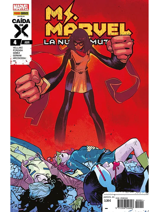 MS. MARVEL: LA NUEVA MUTANTE NÚM. 04 - PANINI ESPANA 1