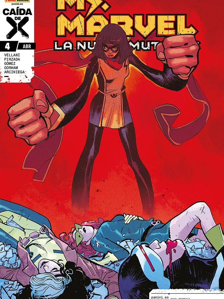 MS. MARVEL: LA NUEVA MUTANTE NÚM. 04 - PANINI ESPANA 1