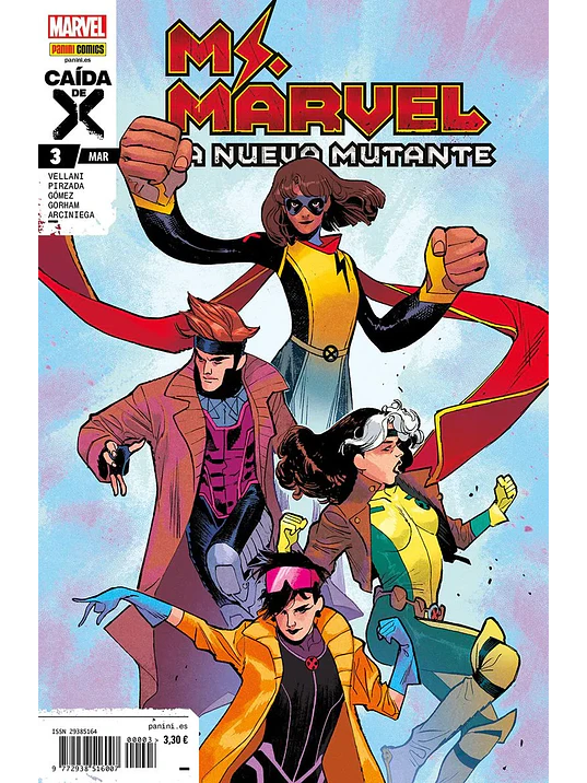 MS. MARVEL: LA NUEVA MUTANTE NÚM. 03 - PANINI ESPANA 1