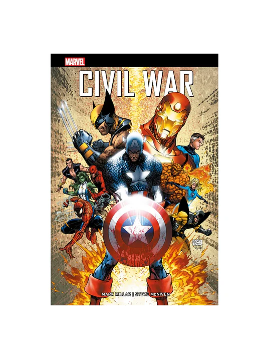 MARVEL MUST-HAVE 01. CIVIL WAR HC - PANINI LATAM 1
