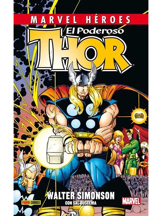 THOR DE WALTER SIMONSON 02. MARVEL HEROES - PANINI ESPANA 1