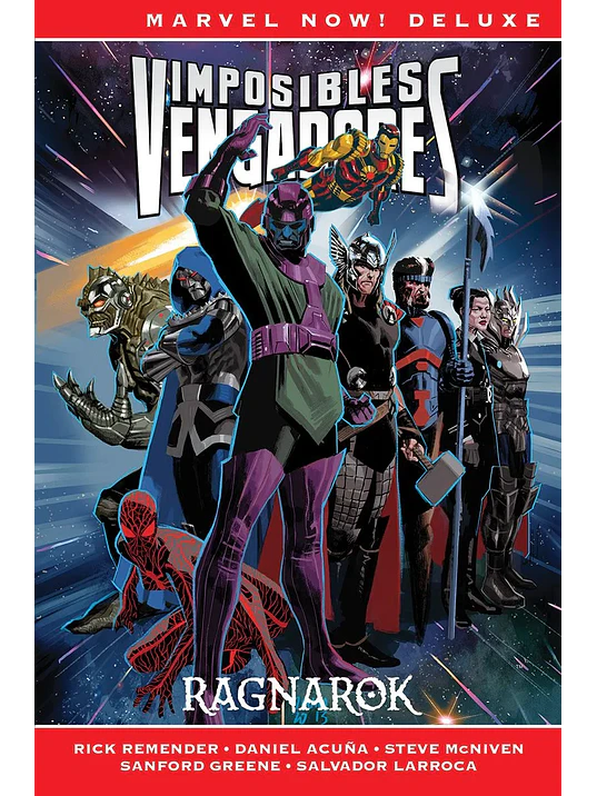 IMPOSIBLES VENGADORES 02: RAGNAROK. MARVEL NOW DELUXE. - PANINI ESPANA 1