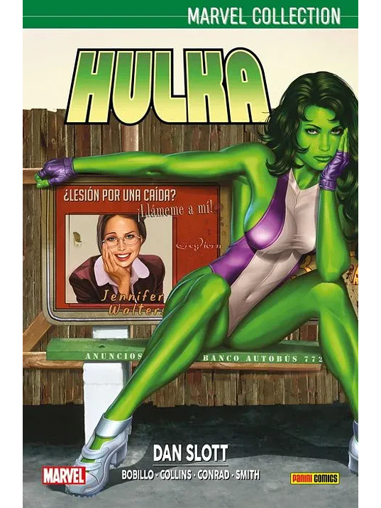 HULKA DE DAN SLOTT 02. MARVEL COLLECTION - PANINI ESPANA 1