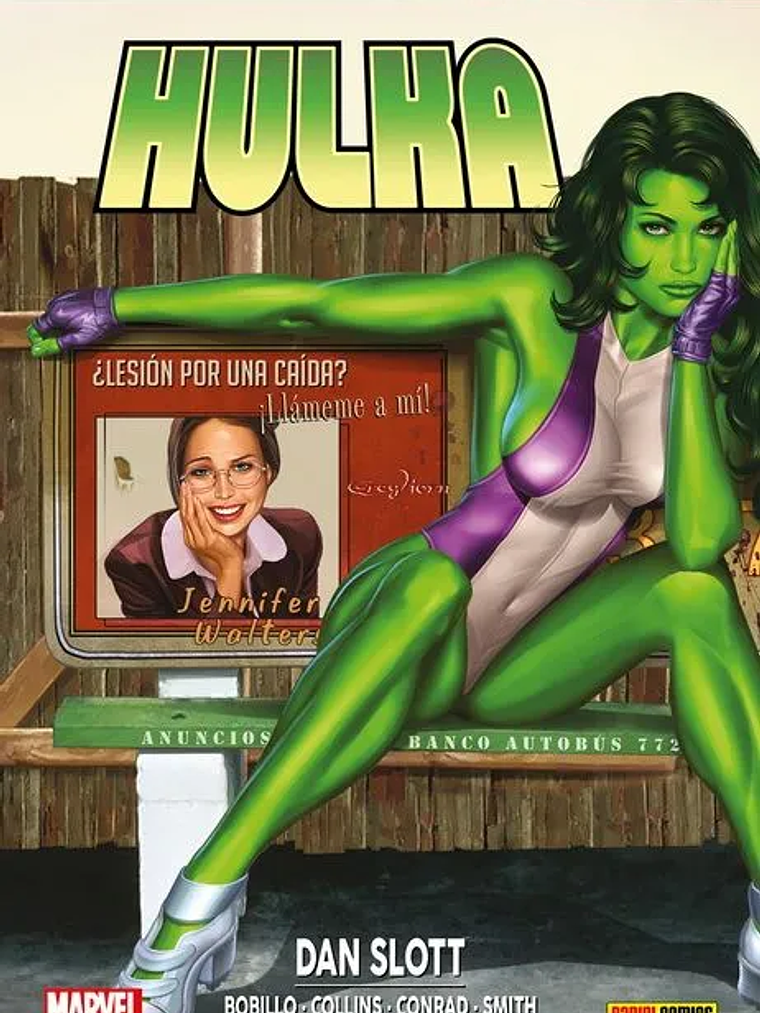 HULKA DE DAN SLOTT 02. MARVEL COLLECTION - PANINI ESPANA 1
