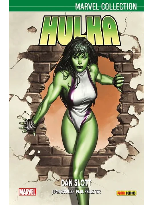 HULKA DE DAN SLOTT 01. MARVEL COLLECTION - PANINI ESPANA 1