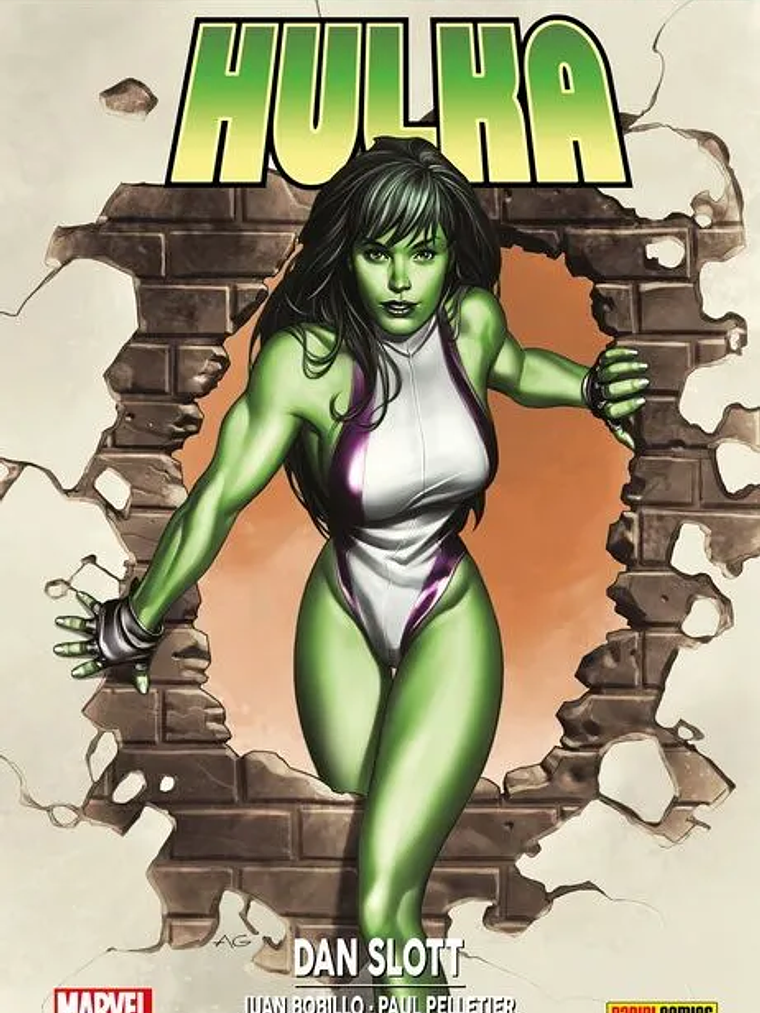 HULKA DE DAN SLOTT 01. MARVEL COLLECTION - PANINI ESPANA 1