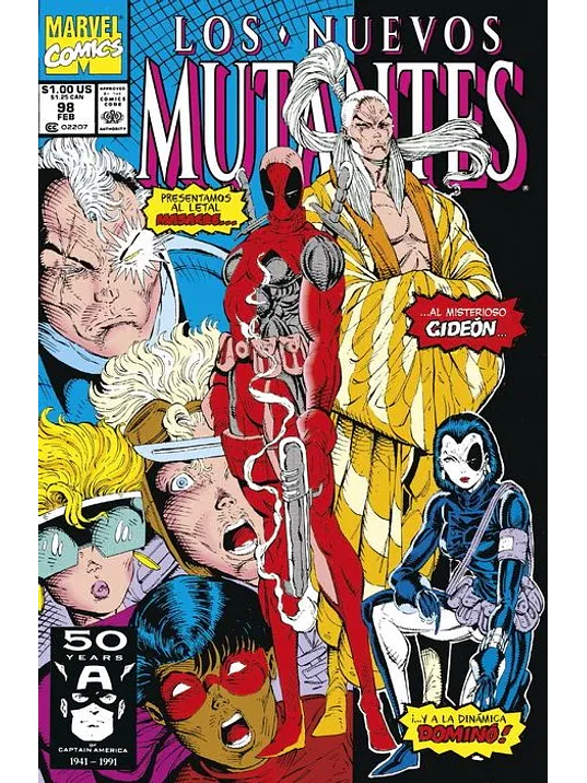 MARVEL FACSIMIL 11: THE NEW MUTANTS 98 - PANINI ESPANA 1