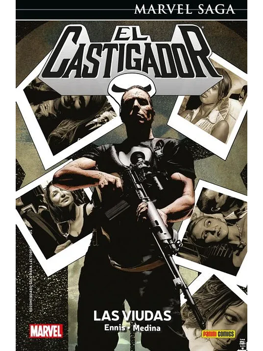 EL CASTIGADOR 10: LAS VIUDAS. MARVEL SAGA - PANINI ESPANA 1