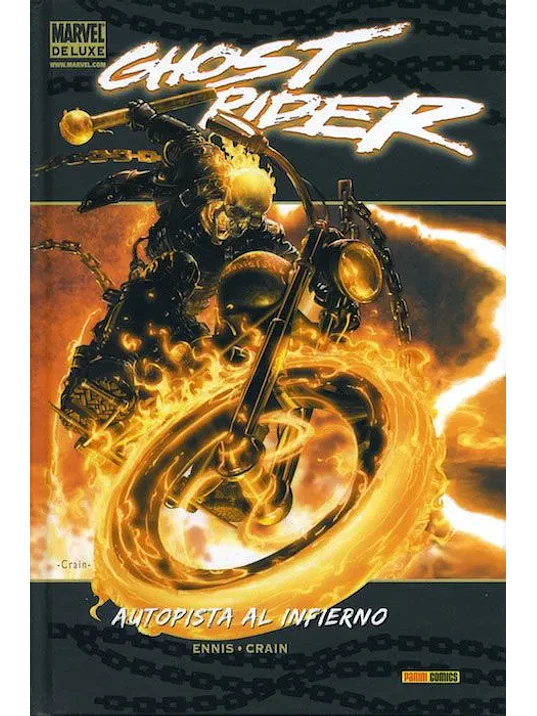 GHOST RIDER: AUTOPISTA AL INFIERNO. MARVEL DELUXE - PANINI ESPANA 1