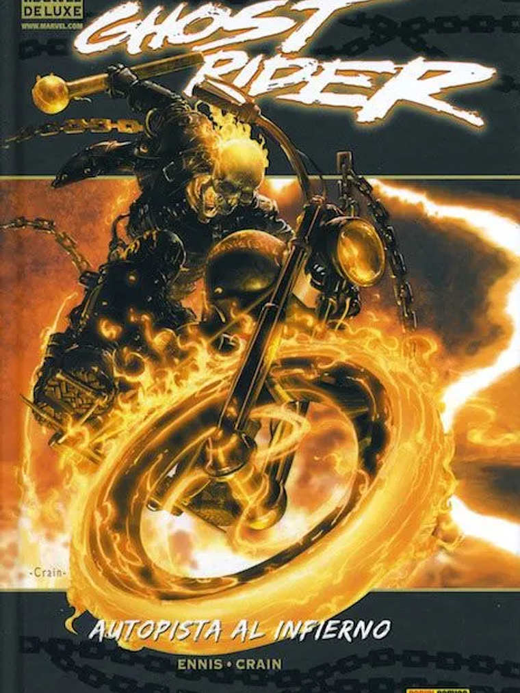 GHOST RIDER: AUTOPISTA AL INFIERNO. MARVEL DELUXE - PANINI ESPANA 1