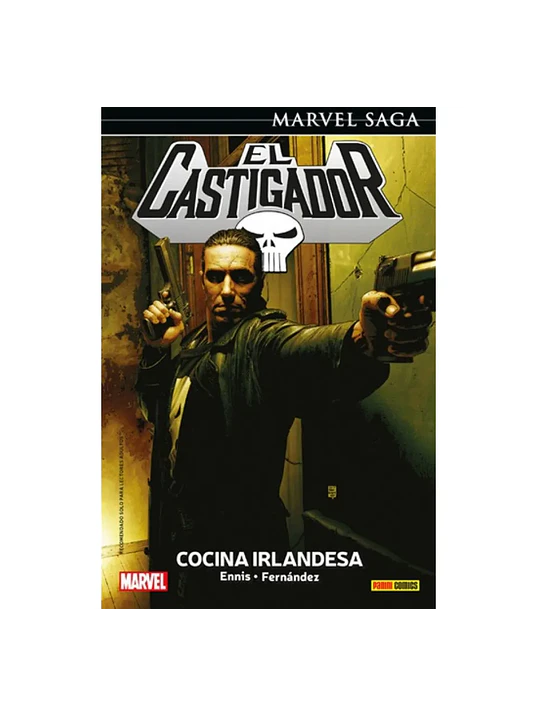 EL CASTIGADOR 03: COCINA IRLANDESA. MARVEL SAGA - PANINI ESPANA 1