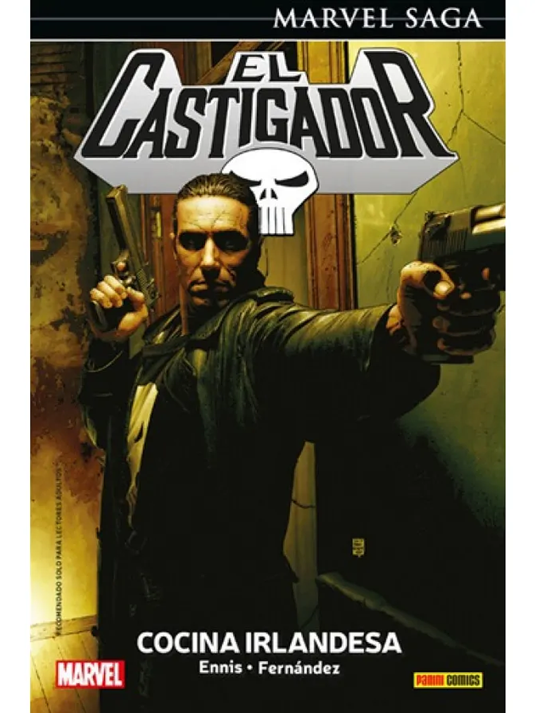 EL CASTIGADOR 03: COCINA IRLANDESA. MARVEL SAGA - PANINI ESPANA 1
