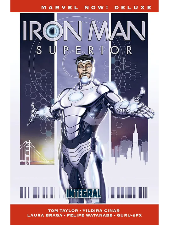 IRON MAN SUPERIOR: INTEGRAL. MARVEL NOW DELUXE. - PANINI ESPANA 1