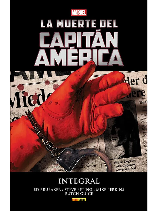 LA MUERTE DEL CAPITAN AMERICA. MARVEL INTEGRAL - PANINI ESPANA 1