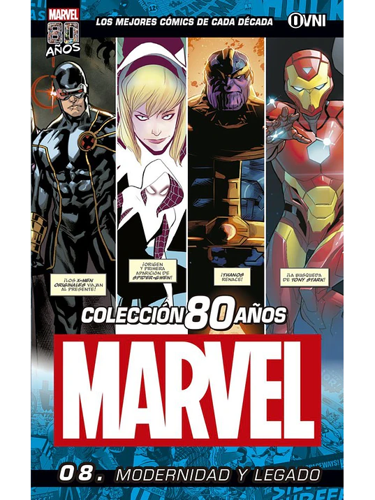 MARVEL 80 ANOS VOL. 08: MODERNIDAD Y LEGADO - OVNIPRESS 1