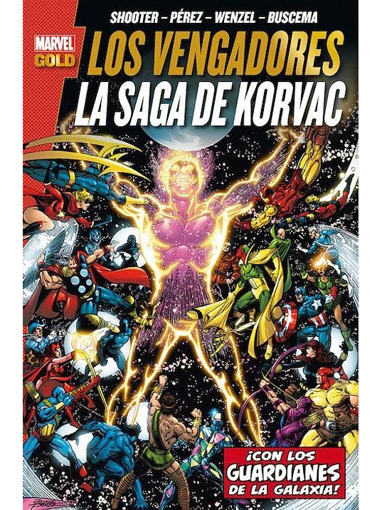 LOS VENGADORES: LA SAGA DE KORVAC. MARVEL GOLD - PANINI ESPANA 1