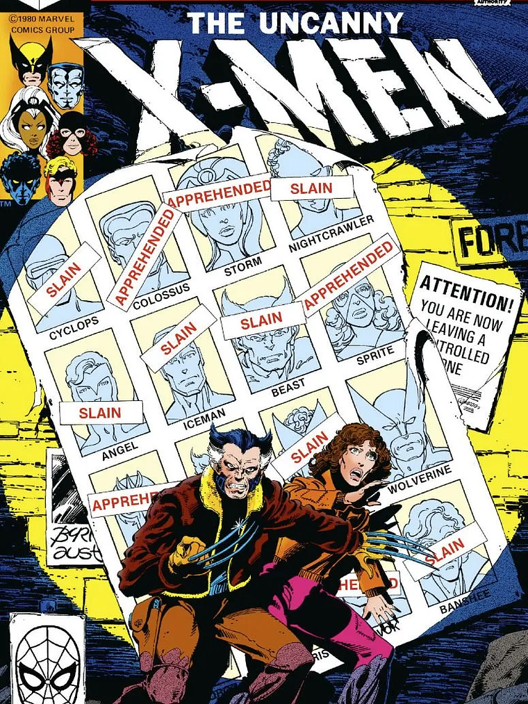 MARVEL FACSIMIL 18: THE UNCANNY X-MEN 141 - PANINI ESPANA 1