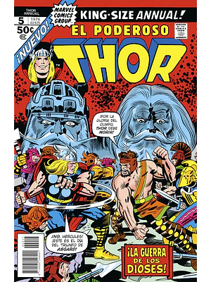 MARVEL FACSIMIL 17: THE MIGHTY THOR ANUAL 5 - PANINI ESPANA