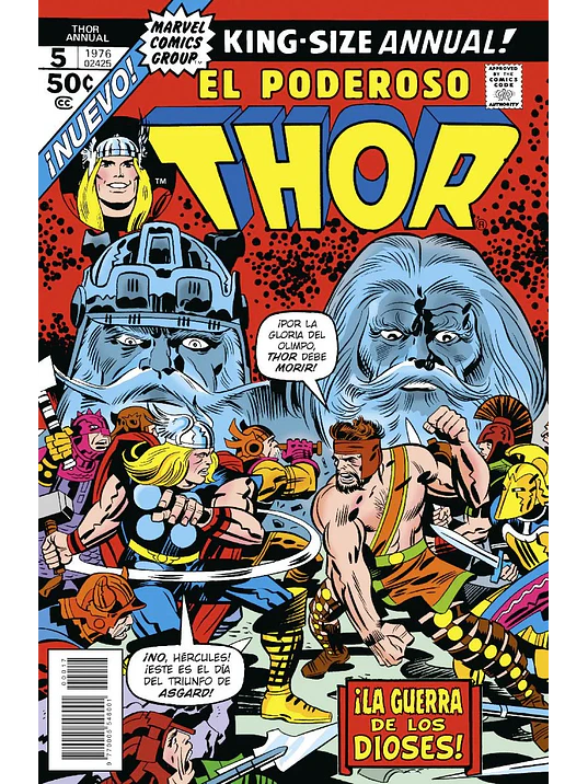 MARVEL FACSIMIL 17: THE MIGHTY THOR ANUAL 5 - PANINI ESPANA 1