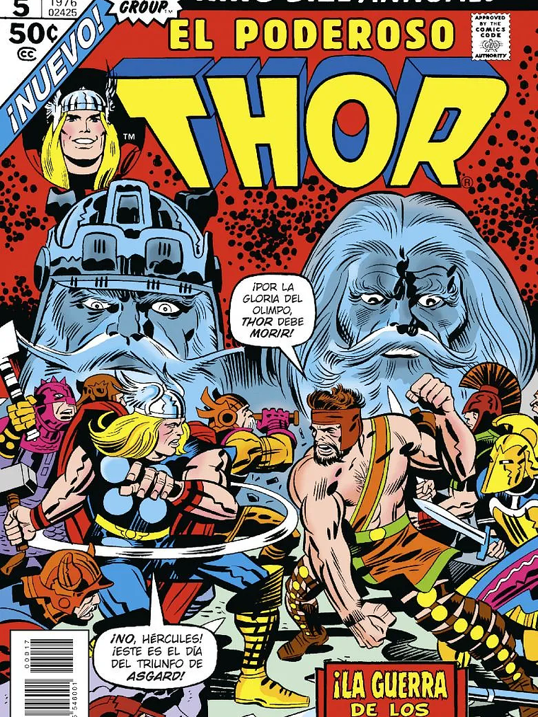 MARVEL FACSIMIL 17: THE MIGHTY THOR ANUAL 5 - PANINI ESPANA 1