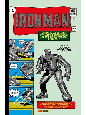IRON MAN 01: NACE IRON MAN. MARVEL GOLD - PANINI ESPANA