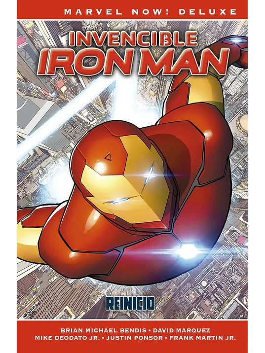 INVENCIBLE IRON MAN 01: REINICIO. MARVEL NOW DELUXE - PANINI ESPANA 1