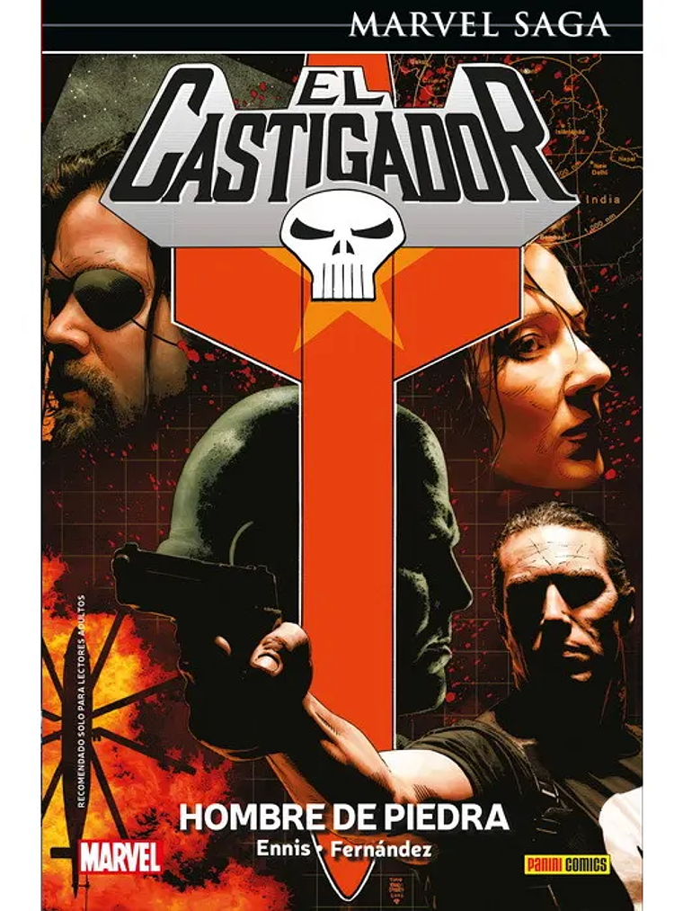 EL CASTIGADOR 09: HOMBRE DE PIEDRA. MARVEL SAGA - PANINI ESPANA 1