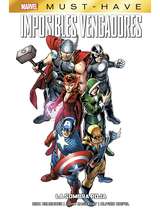 MARVEL MUST-HAVE. IMPOSIBLES VENGADORES: LA SOMBRA ROJA - PANINI ESPANA 1
