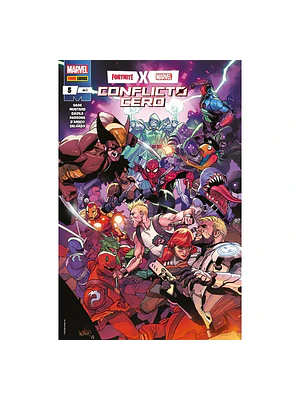 FORTNITE X MARVEL: CONFLICTO CERO 05 DE 5 - PANINI LATAM
