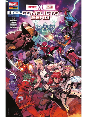 FORTNITE X MARVEL: CONFLICTO CERO 05 DE 5 - PANINI LATAM