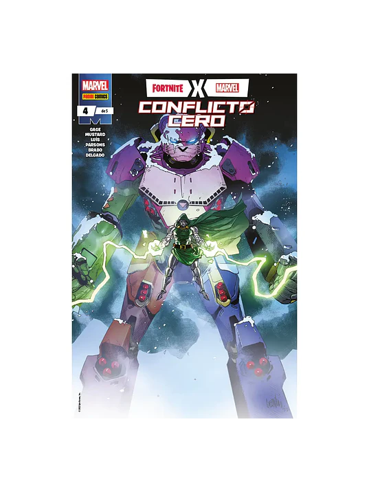 FORTNITE X MARVEL: CONFLICTO CERO 04 DE 5 - PANINI LATAM 1