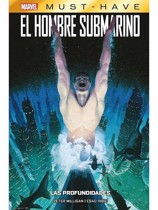 MARVEL MUST-HAVE. EL HOMBRE SUBMARINO: LAS PROFUNIDADES - PANINI ESPANA 1