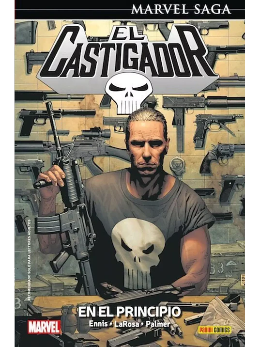 EL CASTIGADOR 02: EN EL PRINCIPIO. MARVEL SAGA - PANINI ESPANA 1