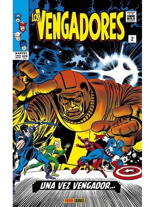 LOS VENGADORES 02: UNA VEZ VENGADOR MARVEL GOLD - PANINI ESPANA 1