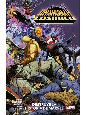 MOTORISTA FANTASMA CÓSMICO: DESTRUYE LA HISTORIA DE MARVEL - PANINI ESPANA