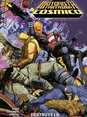 MOTORISTA FANTASMA CÓSMICO: DESTRUYE LA HISTORIA DE MARVEL - PANINI ESPANA
