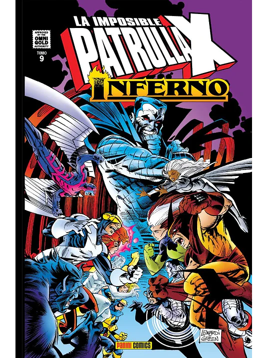 LA IMPOSIBLE PATRULLA-X 09: INFERNO. MARVEL GOLD - PANINI ESPANA 1