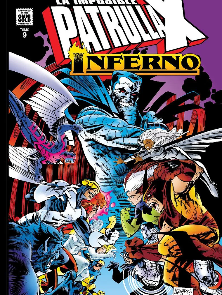 LA IMPOSIBLE PATRULLA-X 09: INFERNO. MARVEL GOLD - PANINI ESPANA 1