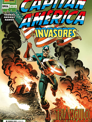 MARVEL 80 ANIVERSARIO: CAPITAN AMERICA Y LOS INVASORES - PANINI ESPANA