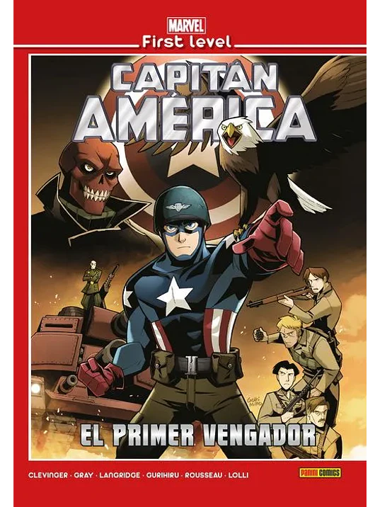 MARVEL FIRST LEVEL 07: CAPITAN AMERICA. EL PRIMER VENGADOR - PANINI ESPANA 1