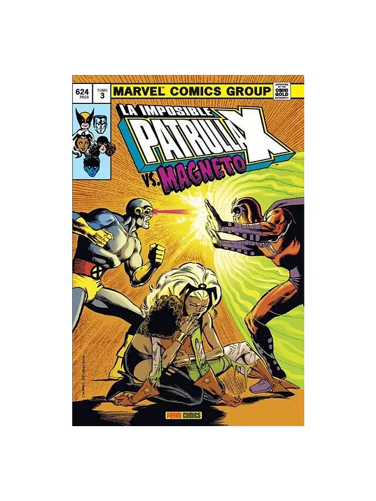 LA IMPOSIBLE PATRULLA-X 03: VS MAGNETO. MARVEL GOLD - PANINI ESPANA 1