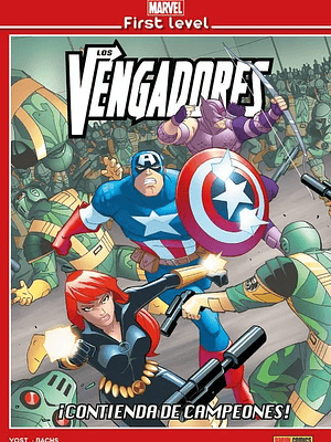 MARVEL FIRST LEVEL 06: LOS VENGADORES. CONTIENDA DE CAMPEONES - PANINI ESPANA